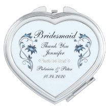 Personlig Bridesmaid Blommigt