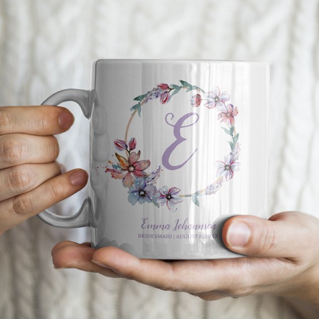 Personlig Bridesmaid Brudens sida Frieri Kaffemugg (Skapare uppladdad)