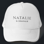 Personlig Bridesmaid Gift Bachelorette Party Keps<br><div class="desc">Gör din bachelorette-fest oförglömlig med våra personlig-bildglasögon, en perfekt som tillägg till dina bridesörtgåvor och bachelorette-fester. Dessa glasögon är ett underbart sätt att säga "tack" till brudens sida och visa er uppskattning för deras stöd. Med en minimalistisk design ger dessa bildglasögon ett rent och modernt utseende som kompletterar alla bakteriepartiteman....</div>