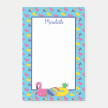 Personlig Bright Blue Bassäng Flyter mönstrad