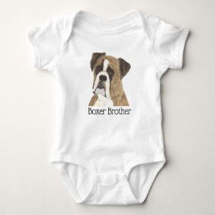 Personlig brindle boxerhund t shirt