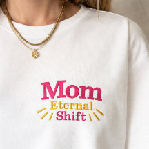 Personlig broderad morfddagspresent skjorta