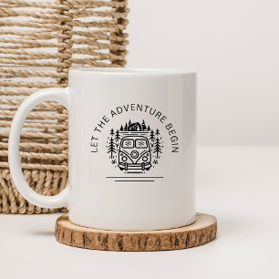 Personlig Bröllop Camping Mugg,förlovning Kaffemugg