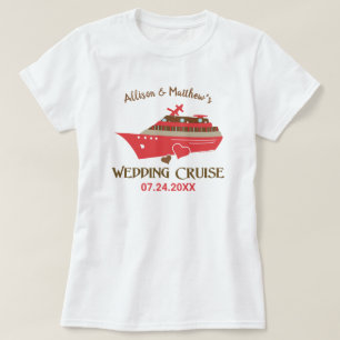 Personlig Bröllop Cruise T Shirt