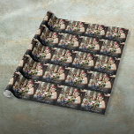 Personlig Bröllop fotoskript Namn Presentpapper<br><div class="desc">Anpassa med ditt favoritfoto i bröllop,  med ditt namn och skapa ett unikt minne och en unik gåva. En underbar keepy för dig att uppskatta! Designad av Thisisnotme©</div>
