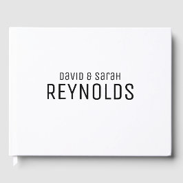 Personlig Bröllop Guestbook Gästböcker