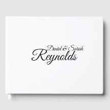 Personlig Bröllop Guestbook