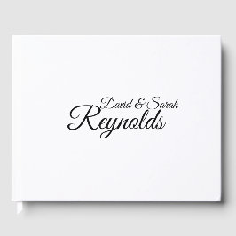 Personlig Bröllop Guestbook Gästböcker