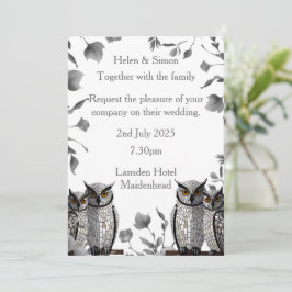 Personlig Bröllop Inbjudningar