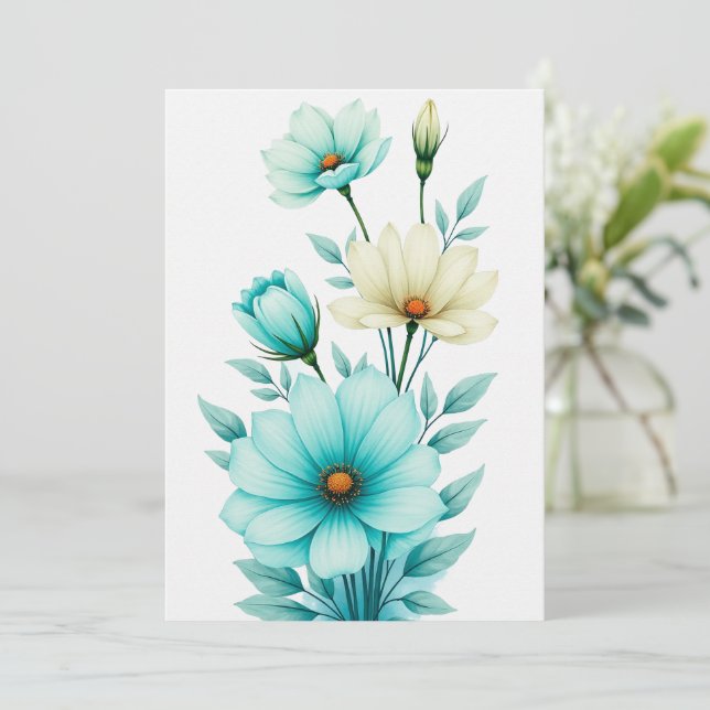 Personlig bröllop-kort inbjudningar (Stående Fram)