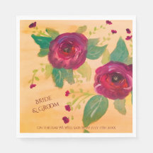 Personlig Bröllop Napkins