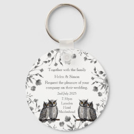 Personlig Bröllop Nyckelring