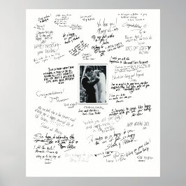 Personlig Bröllop Poster för gästÖnskemål