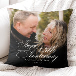 Personlig bröllopsdag kudde<br><div class="desc">Fira din kärlek med vår personliga bröllopsdags kastkudde,  med en elegant design med ett par foto och chic kalligrafi. Denna enkla men stilrena souvenir är en genomtänkt bröllopsdagspresent,  perfekt för att lägga till en personlig touch i ditt hem och vårda dina speciella minnen!</div>
