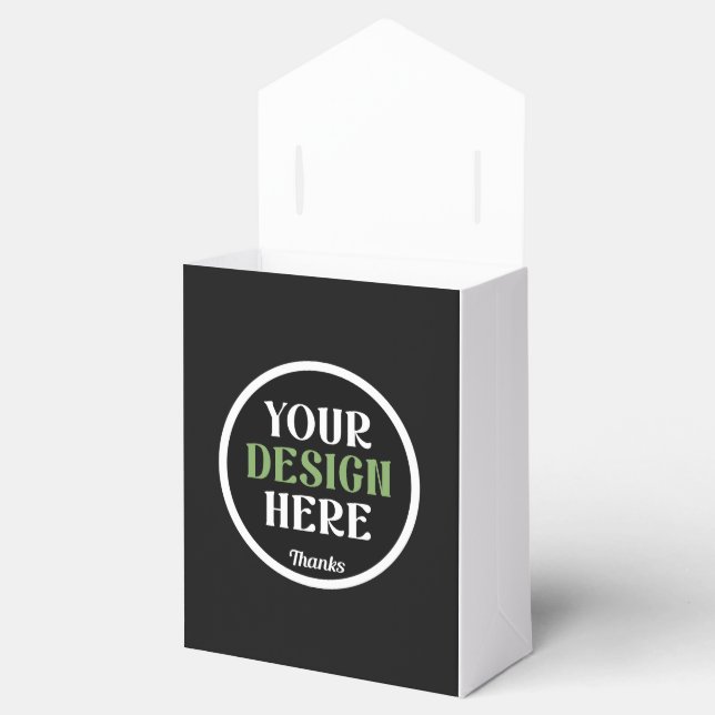 Personlig bröllopsfirande design presentaskar (Öppnad)