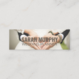 Personlig "Bröllopsfixaren" Social Media Mini Visitkort