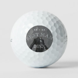 Personlig bröllopsgåva Bäst man golfboll