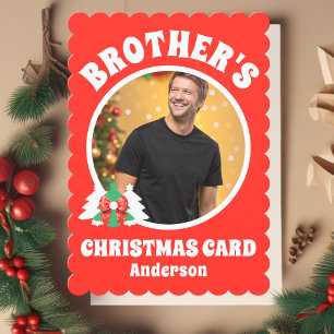 Personlig Brothers Fotojul jul Julkort