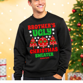 Personlig Brothers Ugly Jul Sweater Lång Ärmad Tröja