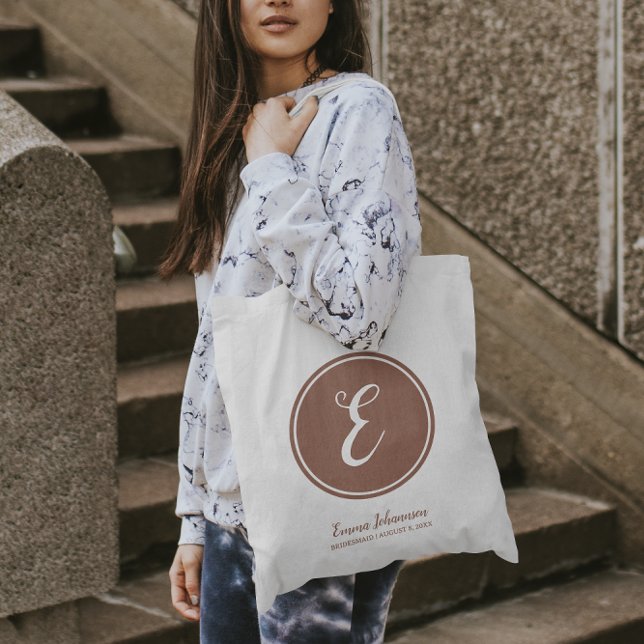 Personlig Brudtärna Bröllopsfest Förslag Tygkasse (Skapare uppladdad)