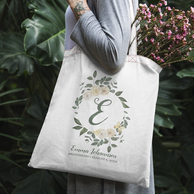 Personlig Brudtärna Bröllopskort Förfrågan Tygkasse (Skapare uppladdad)