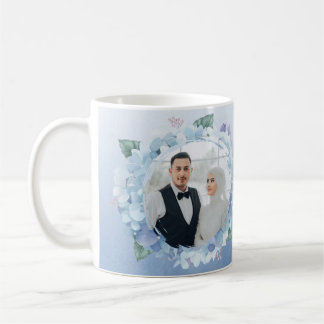 Personlig Brudtärna Förslagmugg med Blommotiv och  Kaffemugg