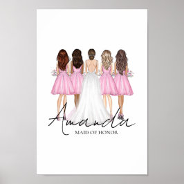 Personlig Brudtjänst Skräddarsydd Namn Väggkonst