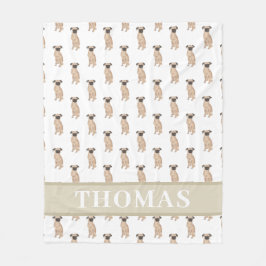 Personlig Brussels Griffon Fleecefilt