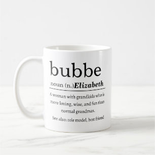 Personlig Bubbe-definition Kaffemugg