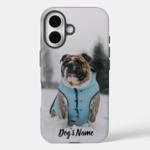 Personlig Bulldog Photo & Namn