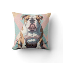 Personlig Bulldog Pillow