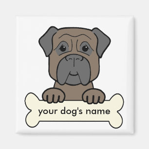 Personlig Bullmastiff Magnet