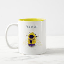 Personlig Bumblebee Mugg