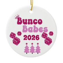 Personlig Bunco Babe Årlig Ornament