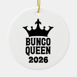 Personlig Bunco-drottning Ornament