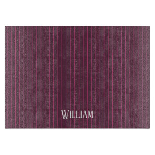 Personlig burgundy streck