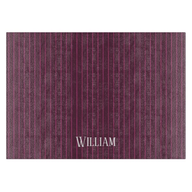 Personlig burgundy streck (Framsidan)