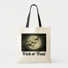 Personlig Bus eller godis Tote Bag Tygkasse