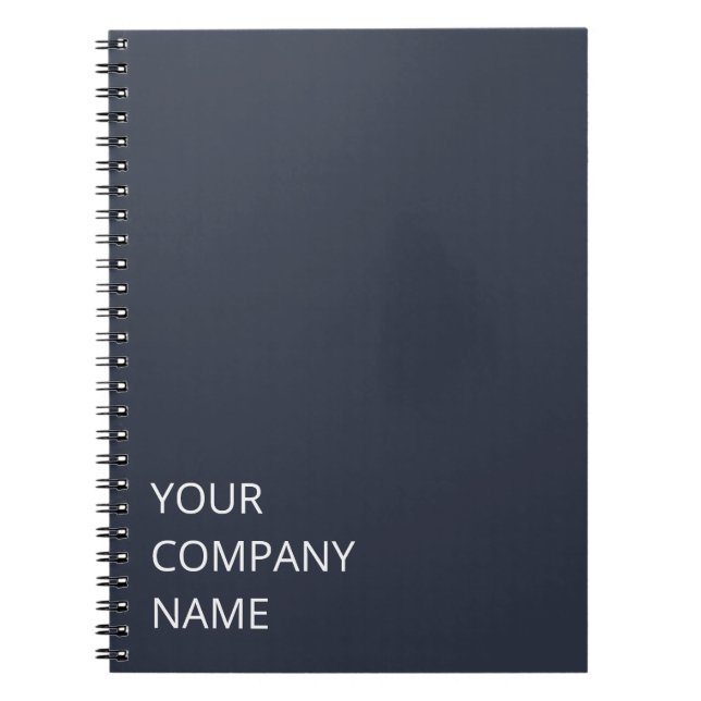 Personlig Business Anpassningsbar Anteckningsbok (Framsidan)