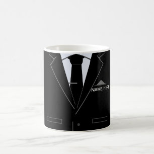 Personlig Business Coffee Mugg med Namn Text