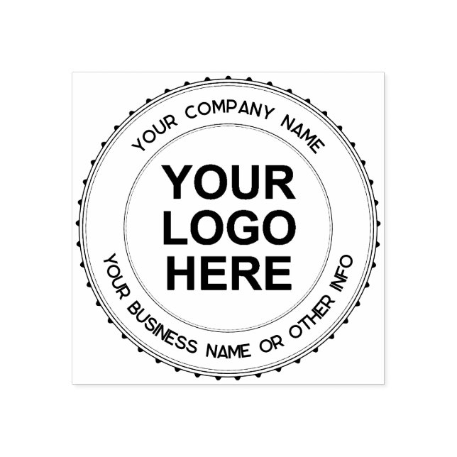 Personlig Business Company Logotyp Stämpel (Tryck)