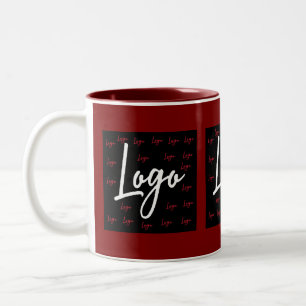 Personlig Business Company Promotional Logotyp Två-Tonad Mugg