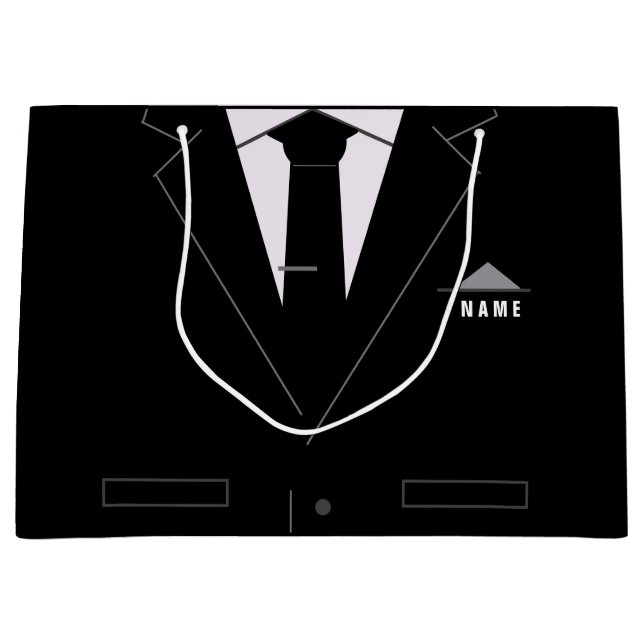 Personlig Business Gift Bag med eget namn (Framsidan)