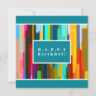 Personlig Business Logotyp, Abstrakt Art Card Spara Datumet