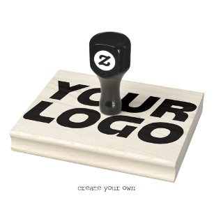 Personlig Business Logotyp Large Stationery Stämpel