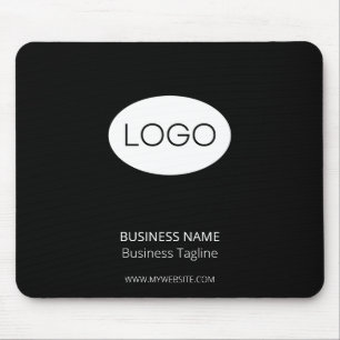 Personlig Business Logotyp, Modern Black Musmatta