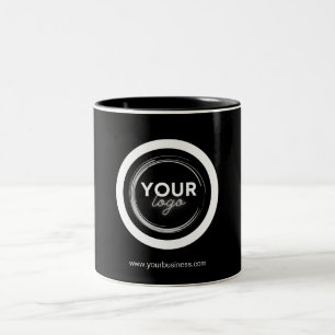 Personlig Business Logotyp Promoting Två-Tonad Mugg