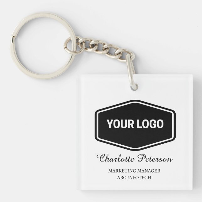 Personlig Business Logotyp & QR-kod - säljfrämjand (Framsidan)