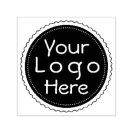 Personlig Business Logotyp Självfärgande Stämpel