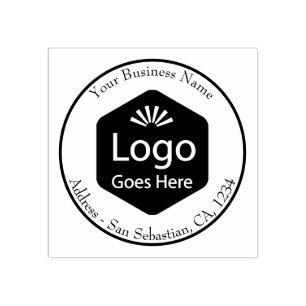 Personlig Business Logotyp Stämpel
